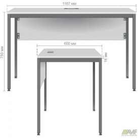 Стіл письмовий Осло 1187х600 мм дсп кольору венге