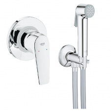 Гігієнічний душ із змішувачем Grohe BauFlow 2 в 1 хром (UA12164600)