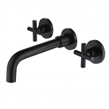 Змішувач для умивальника вбудований Mixxus DVE-001 Inner Black (MI6022)