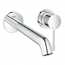 Змішувач для умивальника Grohe Essence L-розмір на 2 отвори хром (29193001)