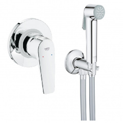 Гігієнічний душ із змішувачем Grohe BauFlow 2 в 1 хром (UA12164600) Городок