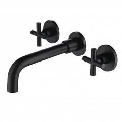 Змішувач для умивальника вбудований Mixxus DVE-001 Inner Black (MI6022) Слов'янськ