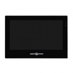Кольоровий Wi-Fi AHD відеодомофон GreenVision GV-060-AHD-M-VD7SD Black Самбір