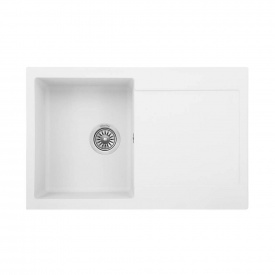 Мийка гранітна Interline Vega white, білий (201220232006)