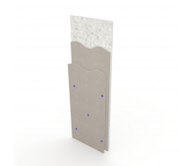 Звукоізоляційна сендвіч-панель Isophon Panel Slim 1500х500х40мм