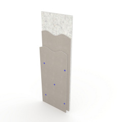 Звукоизоляционная сэндвич-панель Isophon Panel Slim 1500х500х40мм Изюм