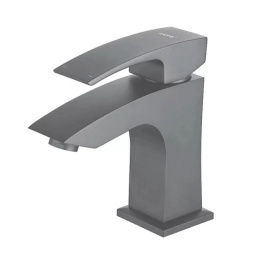 Змішувач для умивальника Gappo G1007-91 збройова сталь