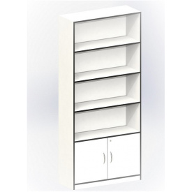 Стеллаж с накопителем 6 полок