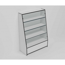 Торгова вітрина з 4 полицями ЕК-15 (серія ЕК)