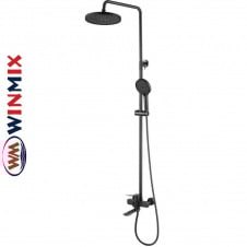 Душова колона із змішувачем Winmix Wilson 009-J Black, Польща