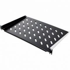 Полиця консольна CMS UA-SHC300B 19" 1U 48x30x4.35 см Чорний (115685) Мукачево