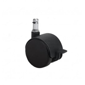 Ролик АКЛАС FI 11/20 PL зі стопором Чорний (чорний)