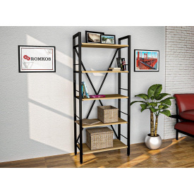 Металевий стелаж LOFT 1500х600х300