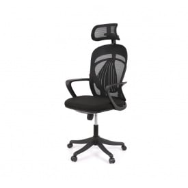 Крісло АКЛАС Тревізо BL Tilt (UK-809A) чорне