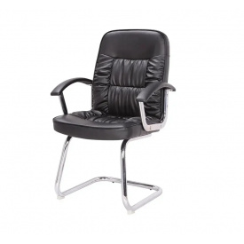 Крісло конференційне АКЛАС Леко CF чорне