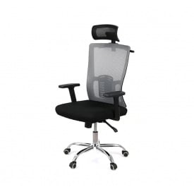 Кресло АКЛАС Елиот (MS918) ANF серое