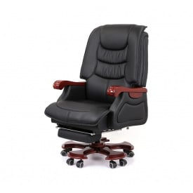 Крісло АКЛАС Ланселот EX RL чорне