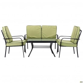 Комплект садових меблів Veracruz диван-софа + крісла 2 шт + журнальний столик