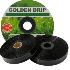 Шланг туман для полива GOLDEN DRIP 50/30/7 100 м Черный (2619146033) Сарны
