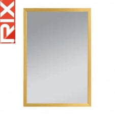 Зеркало настенное Rix FONTE MRZ09-70x85-REVERSE GOLD, с золотой рамкой