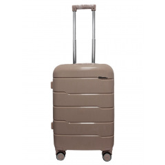 Чемодан малый S+ из полипропилена Milano bag 0305 52л Шампань Самбір
