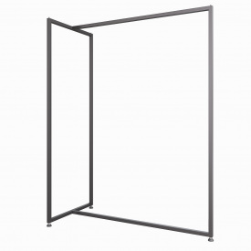 Стойка-вешалка для одежды напольная для магазина (Pillar)