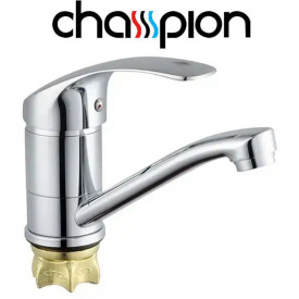 Змішувач для умивальника ялинка на гайці 15см Champion Ped (Chr-555-135) Nut