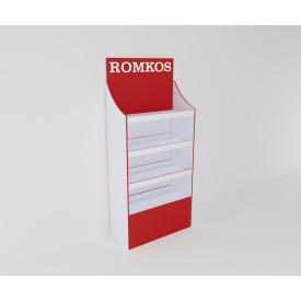 Стелаж брендований прямий