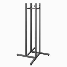 Стійка чотиристороння. Вішало підлогове для магазину одягу.