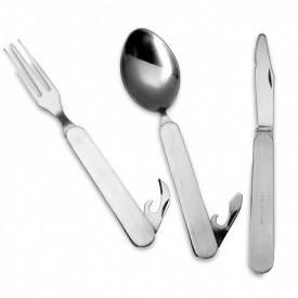 Ложка-виделка-ніж Lifeventure SS Folding (1012-9500)