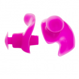 Беруши для плавания в пластиковом футляре MadWave ERGO M071201 Розовый