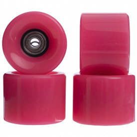 Колеса для скейтборда 4шт с подшипником SP-Sport ABEC-7 SK-4797 Розовый