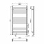Рушникосушка OnlyHeat Ember 15 100x50 см Хром (67996) Курінь