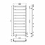 Полотенцесушитель OnlyHeat Ignis 11 120x50 см Хром (68074) Володарск-Волынский