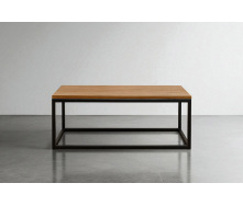 Журнальний столик Tobi Sho Урбан/G4 з ясена для вітальні, офісу, приймальні, тераси Дуб, 500х1200х600 мм