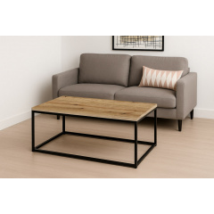 Столик журнальный Tobi Sho Урбан/G4 ДСП для гостинной, офиса, приемной Дуб эвок, 500х1140х470 мм Червоноград