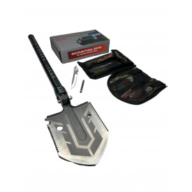 Складная стальная лопата Han-Wild 16 в 1: топор, нож, отвертка, стропорез, пила, стеклобой (1920669867)