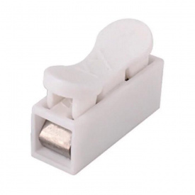 Набір з'єднувачів для дроту PW CH-1 колодки клемні на один контакт 30 шт Білий (C051300-30)