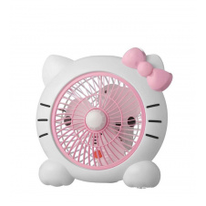 Настольный вентилятор Atlanfa F2552 Hello Kitty Розовый (30151448)