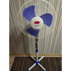 Напольный вентилятор WimpeX Wx-1603 R Бело-синий (2104618592) Мукачево