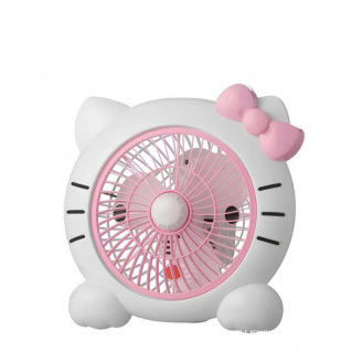 Настольный вентилятор Atlanfa F2552 Hello Kitty Розовый (30151448)