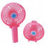 Портативный вентилятор Handy Mini Fan 18650 Розовый (200713 - 5) Ладан