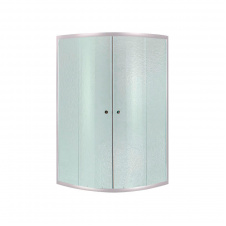 Душова кабіна Lidz Latwa SC80x80.SAT.MID.FR, скло Frost 4 мм без піддону (LLSC8080SATMIDFR2)