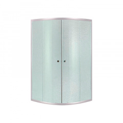 Душова кабіна Lidz Latwa SC80x80.SAT.MID.FR, скло Frost 4 мм без піддону (LLSC8080SATMIDFR2) Ровно