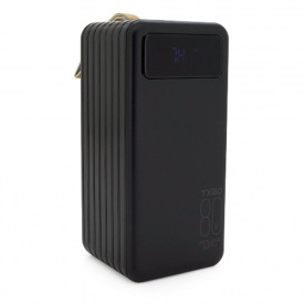 Повербанк Powerbank TX-80 80000mAh, USB-кабелю: Micro, Lighting, Type-C, White/Black, (1460g)