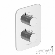 Смеситель-термостат скрытого монтажа, на три потребителя Imprese Bilovec f04600901AB хром