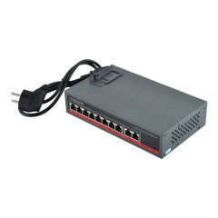 PoE-комутатор FoxGate S5808P-G2 CCTV 8 портів (272391) Костопіль