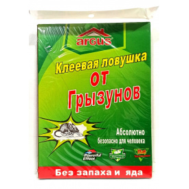Клейова пастка книжка від щурів і мишей Argus 21х31 см