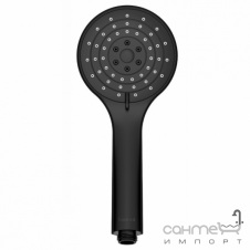 Ручной душ Imprese f03600110AB матовый черный, 3 режима