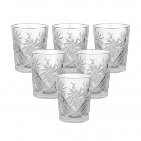 Набор рюмок для напитков YIWU 50 мл Прозрачный 6 шт (HP-19-133)